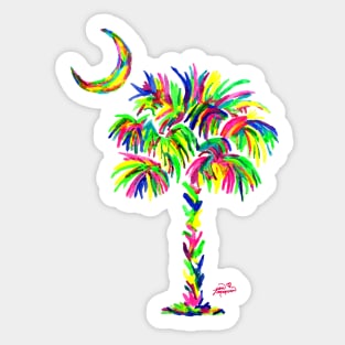 South Carolina is Simply Amazing Palm Tree Sticker